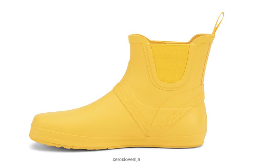 gracie - minimalističen dežni škorenj XF88F214 rumena Xero Shoes