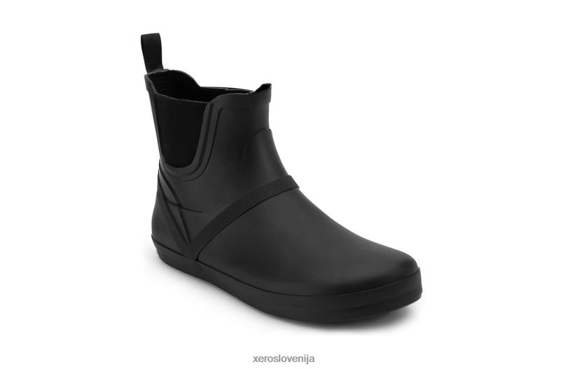 gracie - minimalističen dežni škorenj XF88F215 Črna Xero Shoes