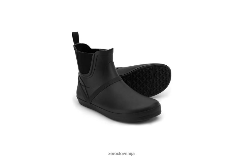 gracie - minimalističen dežni škorenj XF88F215 Črna Xero Shoes