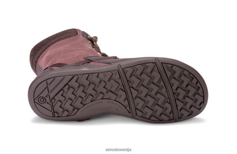 mika - vaš škorenj, ki je primeren za hladno vreme XF88F198 čokoladna sliva Xero Shoes