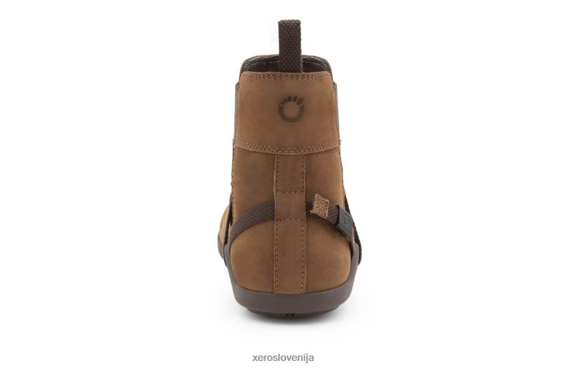 tari - usnjeni ženski chelsea škorenj XF88F219 karamele Xero Shoes