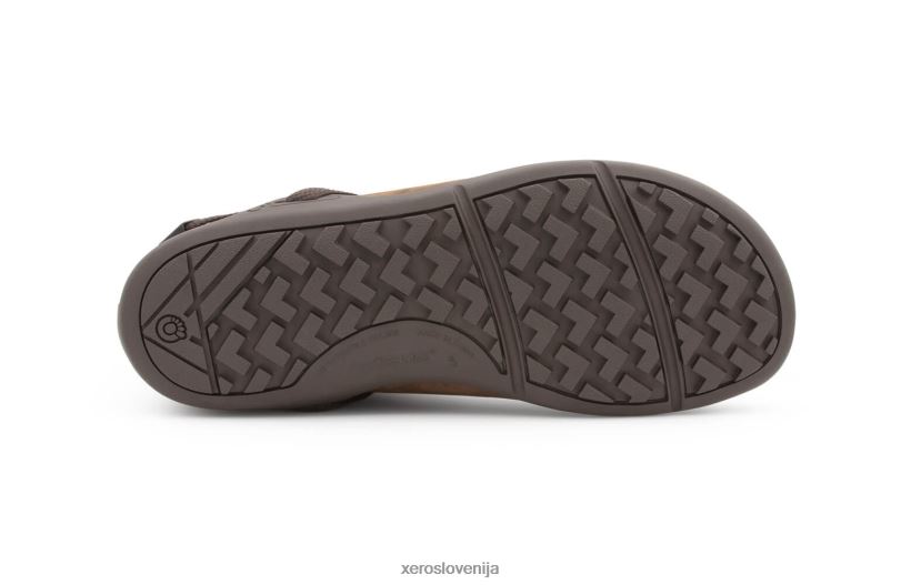 tari - usnjeni ženski chelsea škorenj XF88F219 karamele Xero Shoes