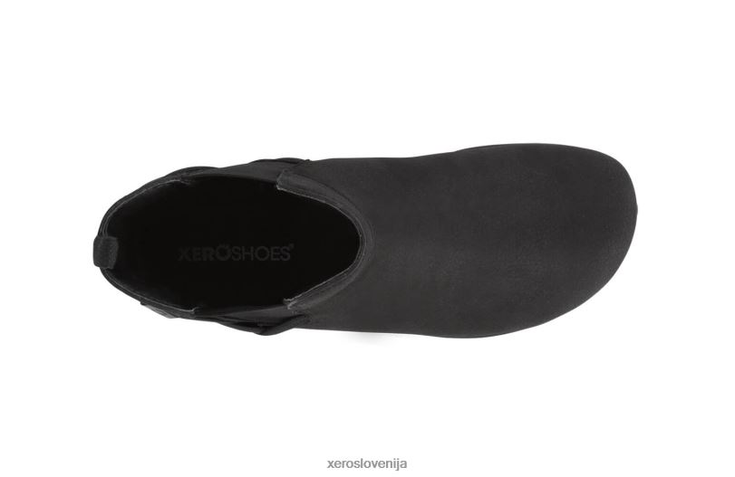 tari - usnjeni ženski chelsea škorenj XF88F220 Črna Xero Shoes