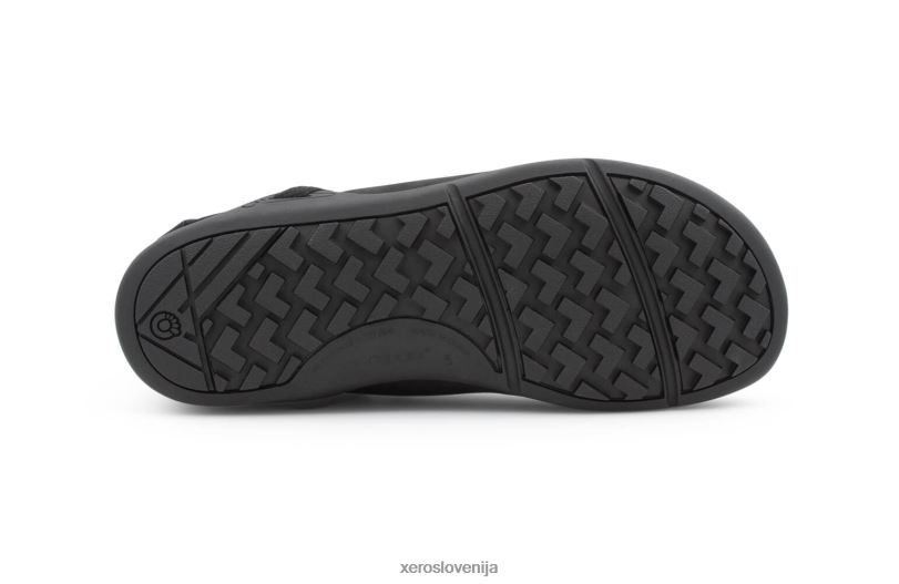 tari - usnjeni ženski chelsea škorenj XF88F220 Črna Xero Shoes