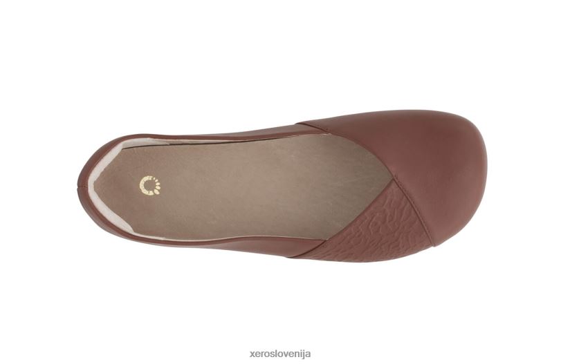 feniks usnje - ženske elegantne hlače XF88F163 rjav Xero Shoes
