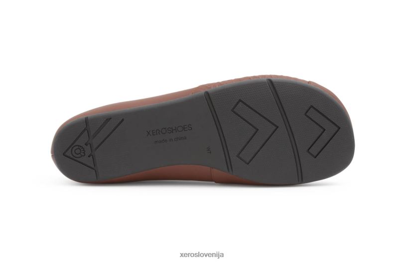 feniks usnje - ženske elegantne hlače XF88F163 rjav Xero Shoes