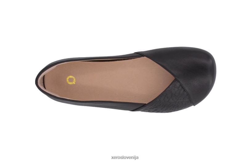 feniks usnje - ženske elegantne hlače XF88F164 Črna Xero Shoes