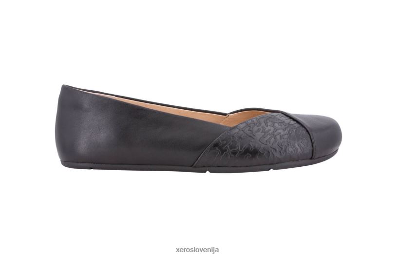 feniks usnje - ženske elegantne hlače XF88F164 Črna Xero Shoes