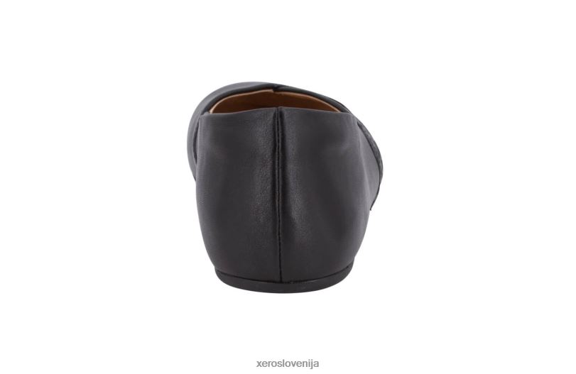 feniks usnje - ženske elegantne hlače XF88F164 Črna Xero Shoes