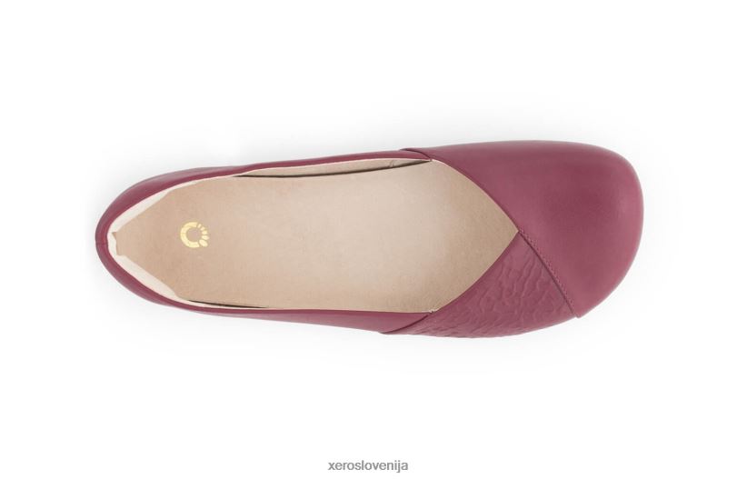 feniks usnje - ženske elegantne hlače XF88F178 malina Xero Shoes