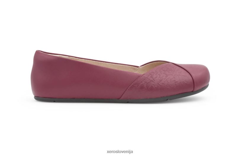 feniks usnje - ženske elegantne hlače XF88F178 malina Xero Shoes