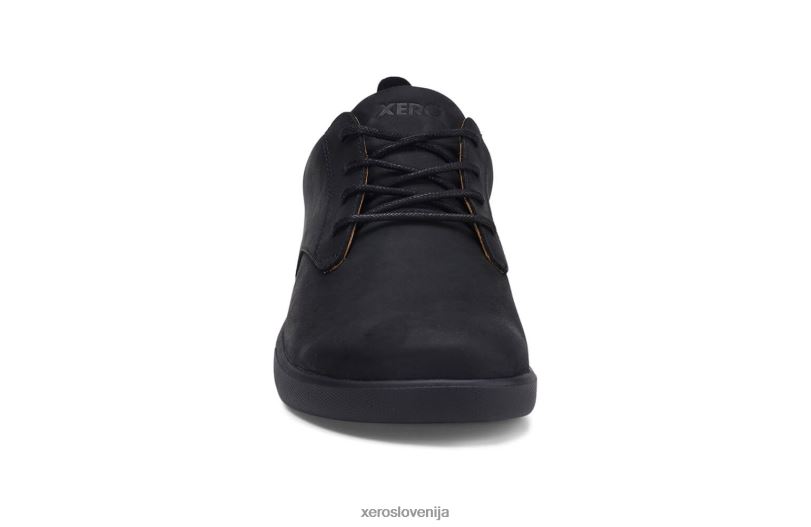 glenn - moški usnjeni čevlji za prosti čas XF88F52 Črna Xero Shoes