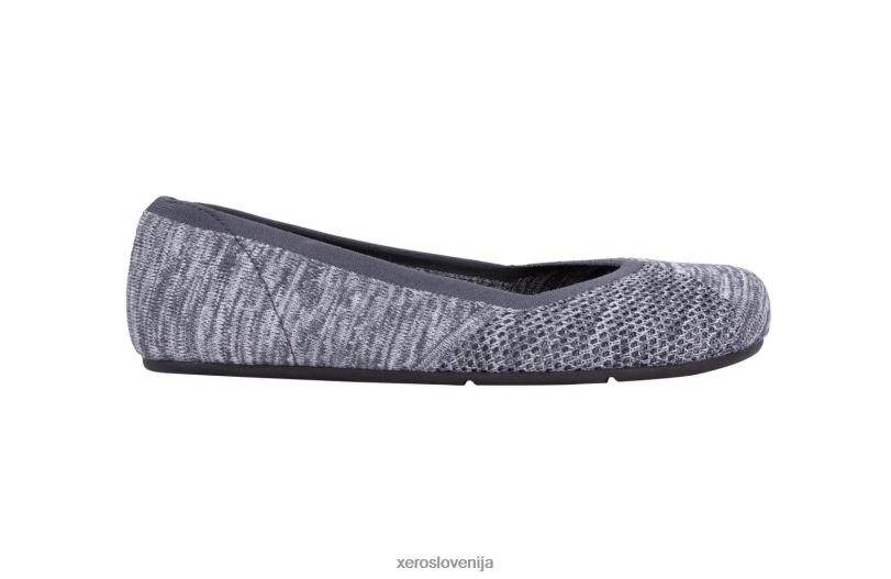 phoenix pletenina - ženske hlače za prosti čas XF88F271 siva Xero Shoes