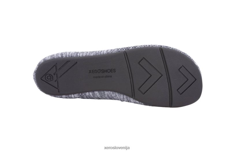 phoenix pletenina - ženske hlače za prosti čas XF88F271 siva Xero Shoes