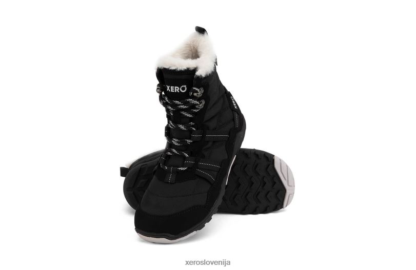 alpski - ženski čevlji za sneg XF88F221 črna (brez dreves) Xero Shoes