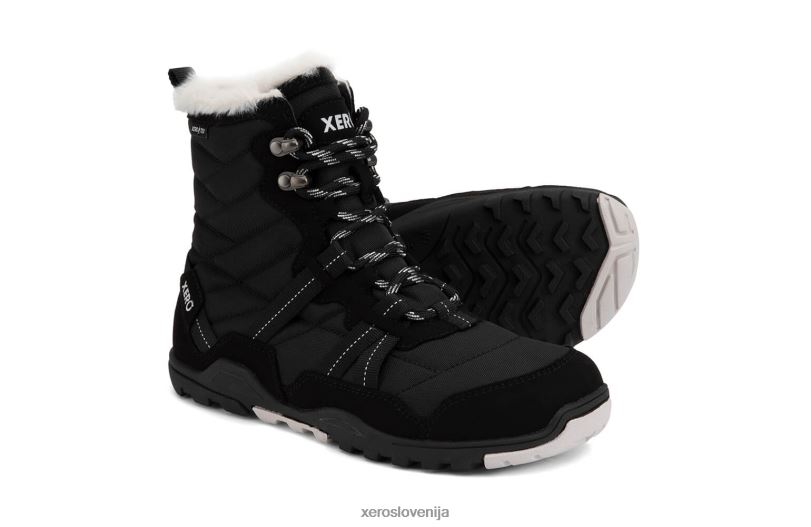 alpski - ženski čevlji za sneg XF88F221 črna (brez dreves) Xero Shoes