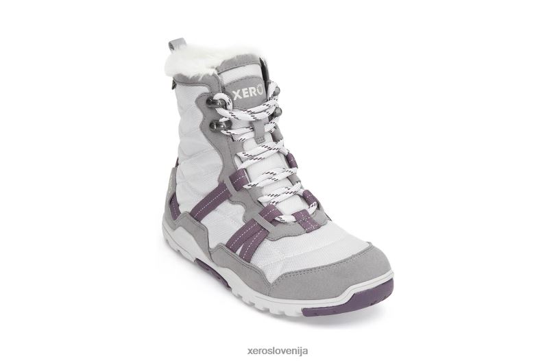 alpski - ženski čevlji za sneg XF88F222 zmrznjeno siva/bela (brez dreves) Xero Shoes