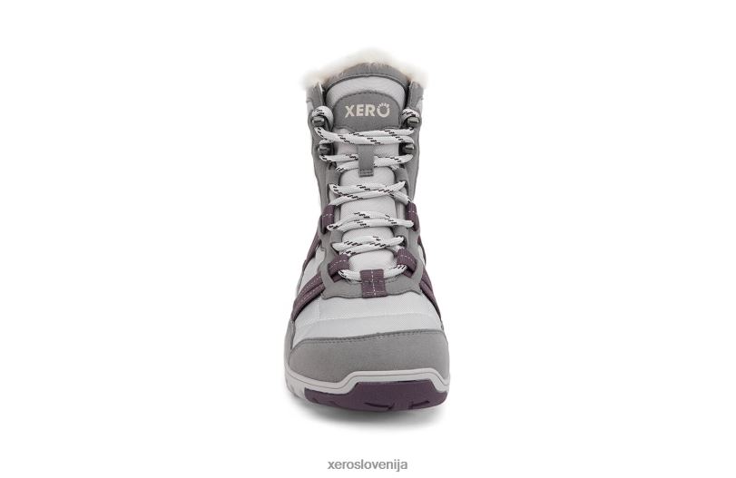 alpski - ženski čevlji za sneg XF88F222 zmrznjeno siva/bela (brez dreves) Xero Shoes