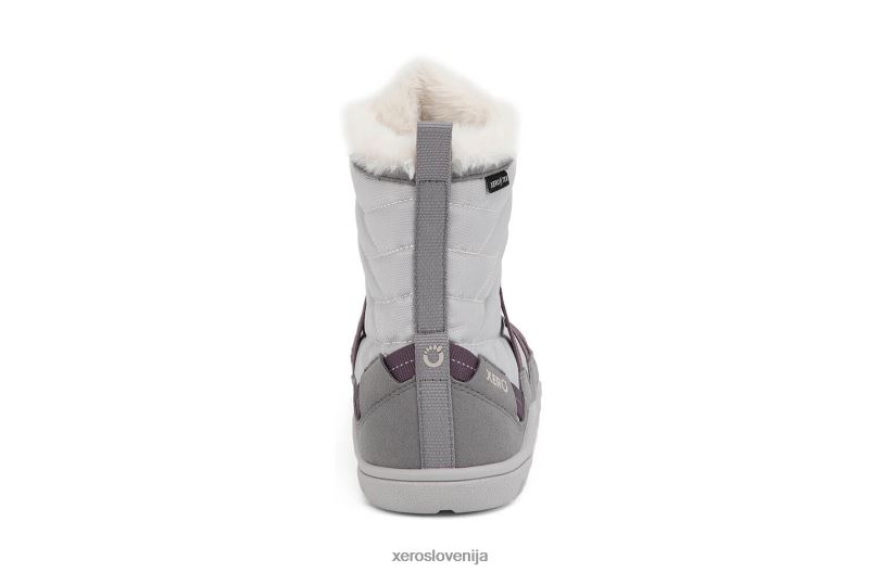 alpski - ženski čevlji za sneg XF88F222 zmrznjeno siva/bela (brez dreves) Xero Shoes