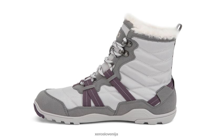 alpski - ženski čevlji za sneg XF88F222 zmrznjeno siva/bela (brez dreves) Xero Shoes