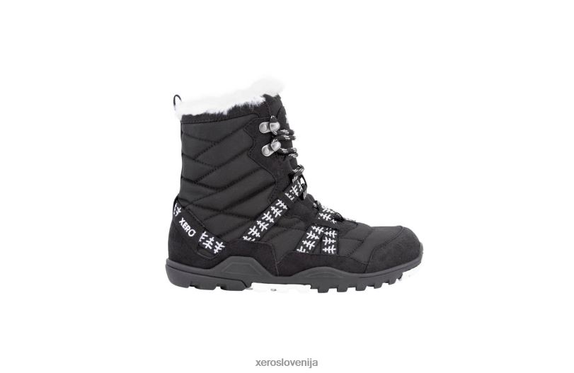 alpski - ženski čevlji za sneg XF88F224 črna (z drevesi) Xero Shoes
