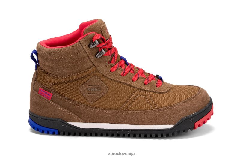 ridgeway - vodotesen pohodnik z retro navdihom XF88F196 kamelje rjava Xero Shoes