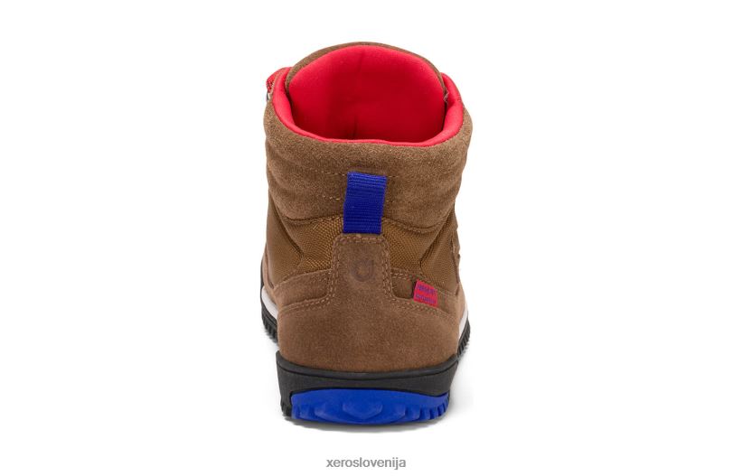 ridgeway - vodotesen pohodnik z retro navdihom XF88F196 kamelje rjava Xero Shoes