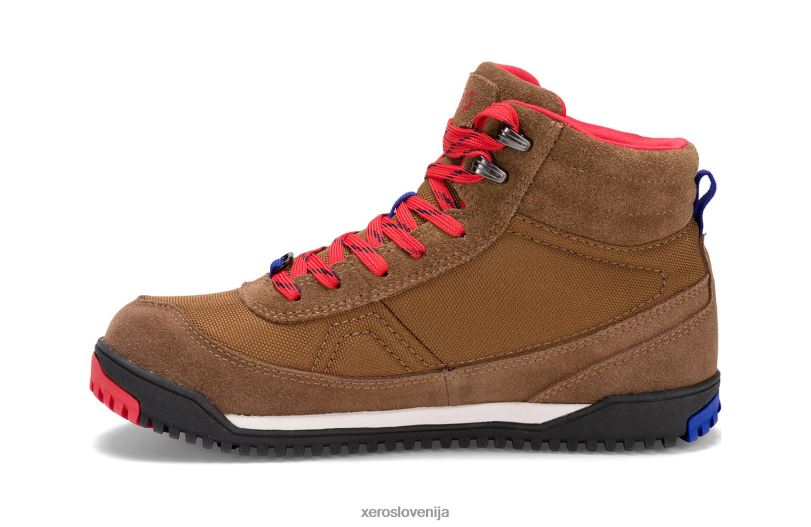 ridgeway - vodotesen pohodnik z retro navdihom XF88F196 kamelje rjava Xero Shoes