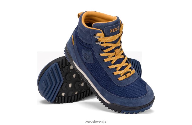 ridgeway - vodotesen pohodnik z retro navdihom XF88F197 insignija modra Xero Shoes