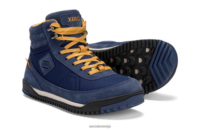 ridgeway - vodotesen pohodnik z retro navdihom XF88F197 insignija modra Xero Shoes