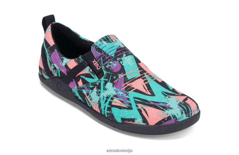 aptos - natikači iz konoplje, za prosti čas - ženske XF88F161 zeleni spektri Xero Shoes