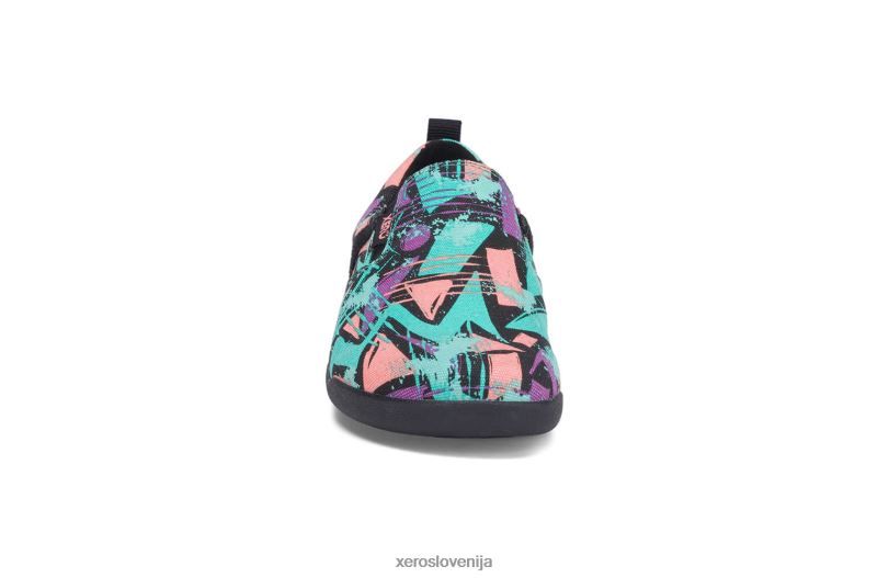 aptos - natikači iz konoplje, za prosti čas - ženske XF88F161 zeleni spektri Xero Shoes