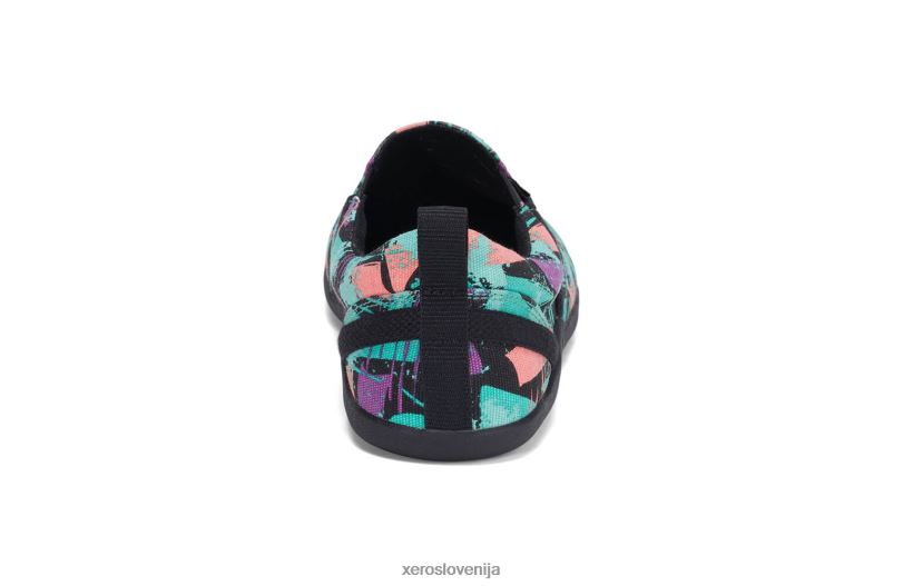 aptos - natikači iz konoplje, za prosti čas - ženske XF88F161 zeleni spektri Xero Shoes