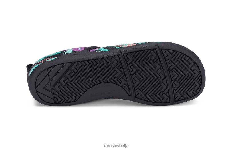 aptos - natikači iz konoplje, za prosti čas - ženske XF88F161 zeleni spektri Xero Shoes