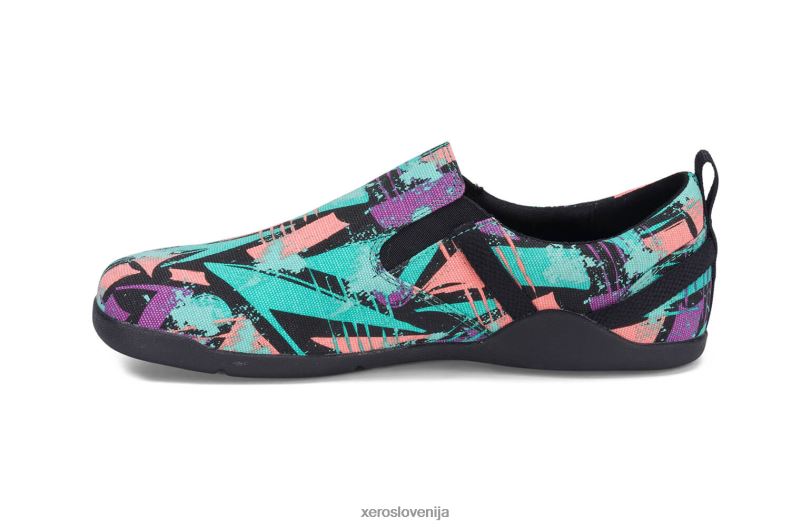 aptos - natikači iz konoplje, za prosti čas - ženske XF88F161 zeleni spektri Xero Shoes