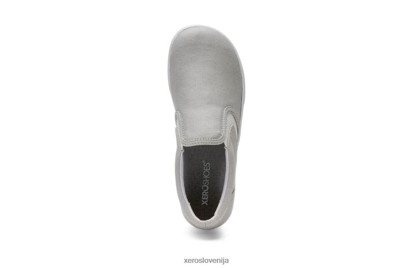 dillon canvas slip-on - ikonične, nizkoprofilne superge XF88F262 lunarni kamen Xero Shoes