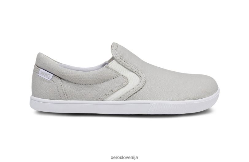 dillon canvas slip-on - ikonične, nizkoprofilne superge XF88F262 lunarni kamen Xero Shoes