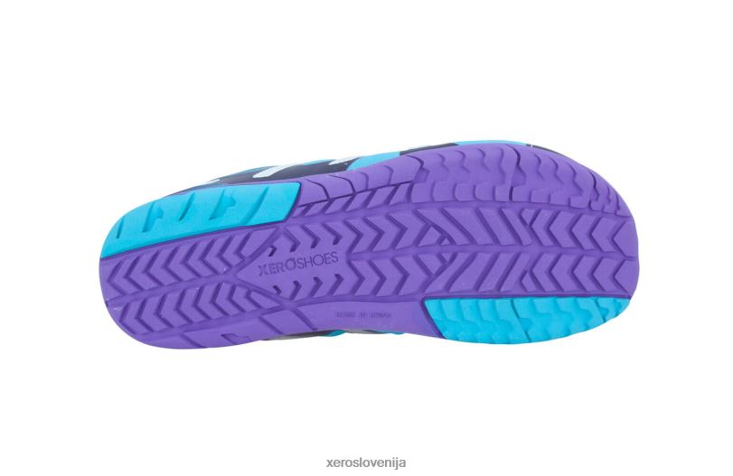 hfs - lahki cestni tekaški copati - ženske XF88F173 atolsko modra Xero Shoes