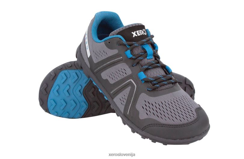 mesa trail - ženske lahke trail tekačice XF88F181 temno siv safir Xero Shoes