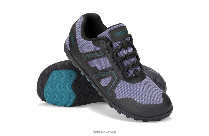 mesa trail wp - nepremočljiv trail tekač XF88F129 grisaille / črna Xero Shoes