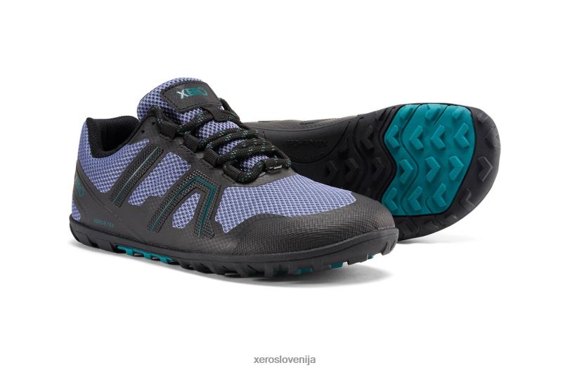mesa trail wp - nepremočljiv trail tekač XF88F129 grisaille / črna Xero Shoes