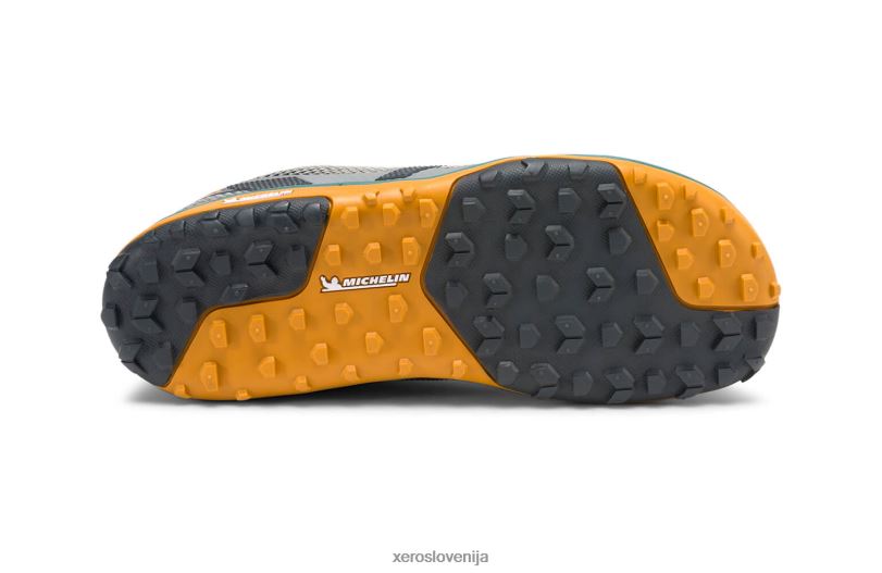 nizki čevelj scrambler s podplatom michelin fiberlite XF88F125 asfaltno siva Xero Shoes