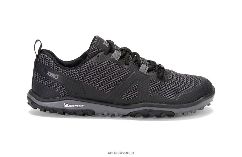nizki čevelj scrambler s podplatom michelin fiberlite XF88F126 Črna Xero Shoes