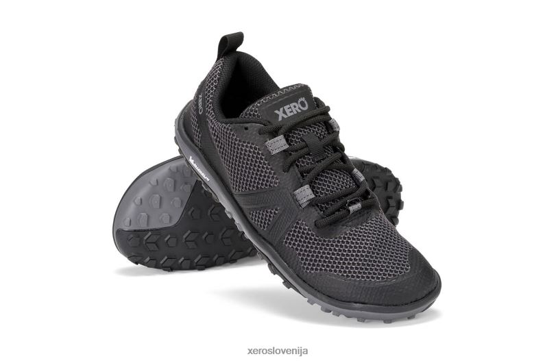 nizki čevelj scrambler s podplatom michelin fiberlite XF88F126 Črna Xero Shoes