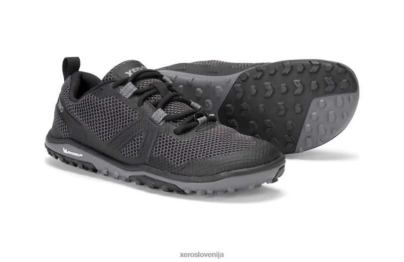 nizki čevelj scrambler s podplatom michelin fiberlite XF88F126 Črna Xero Shoes