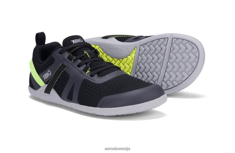 prio neo - najboljši čevelj za prosti čas XF88F116 asfalt / črna Xero Shoes