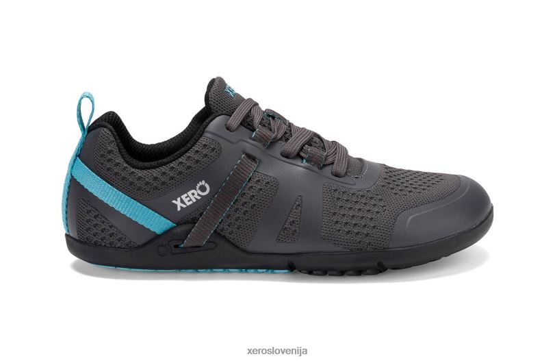 prio neo - najboljši čevelj za prosti čas XF88F117 asfalt / modri sijaj Xero Shoes