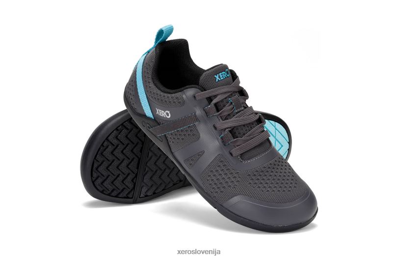 prio neo - najboljši čevelj za prosti čas XF88F117 asfalt / modri sijaj Xero Shoes