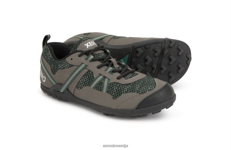 terraflex ii - tekaški in pohodniški čevelj - ženske XF88F165 gozd Xero Shoes