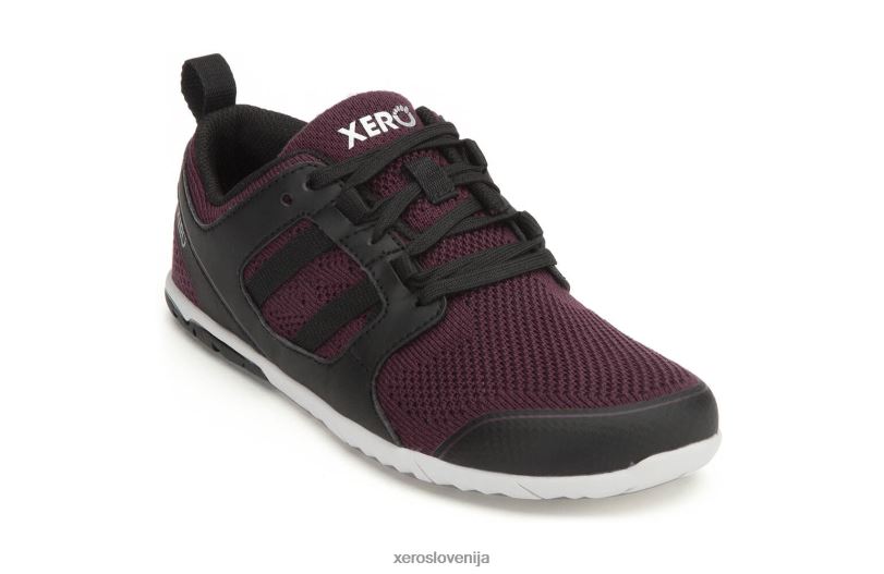 zelen - vaš okolju prijazen cestni tekač XF88F146 figa / črna Xero Shoes